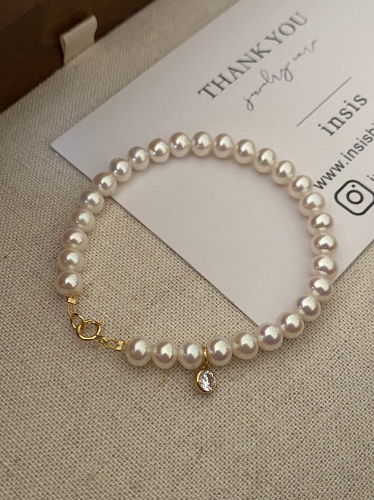 5-6mm Pearl Bracelet